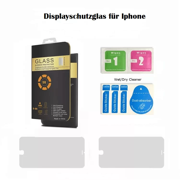 Displayschutzglas für IPhone mit sehr hoch Qualität