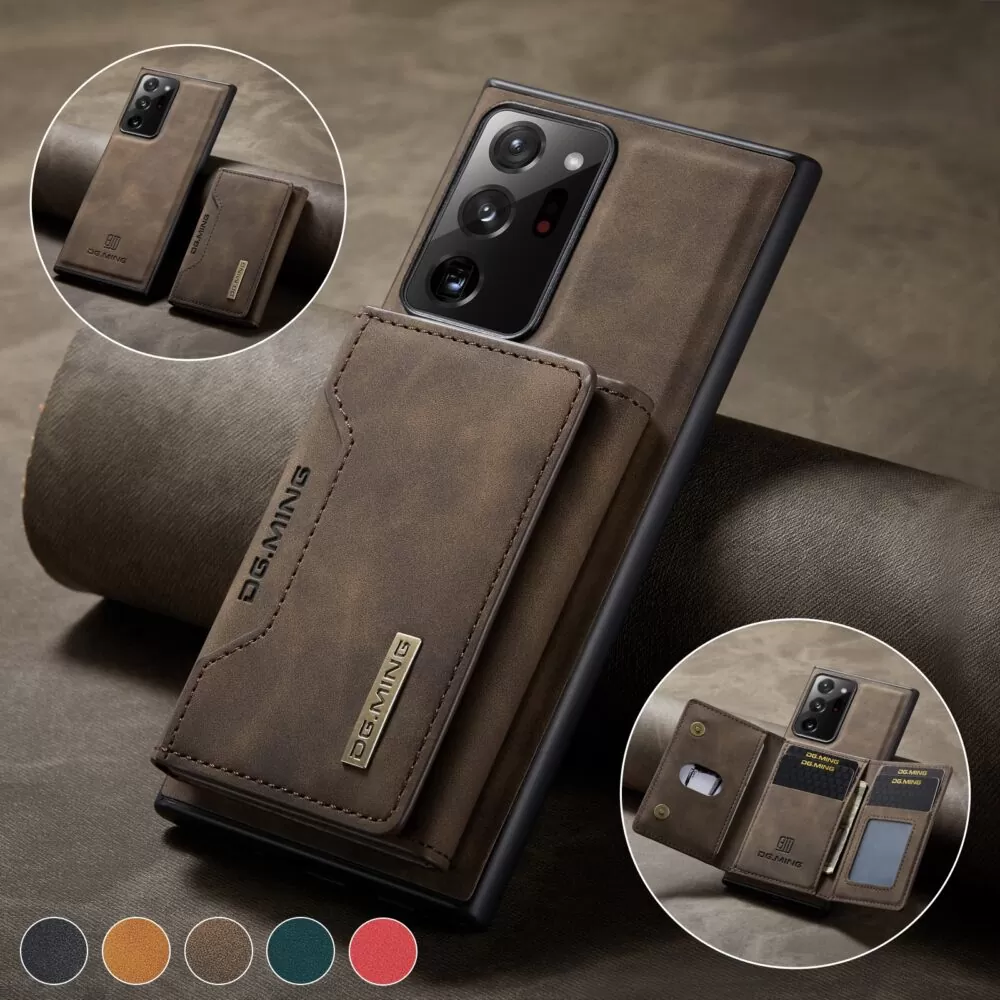 2 in 1 Abdeckung Für Samsung Galaxy S21 S22 Plus Hinweis 20 Ultra A22 A32 A52S A13 A33 A53 A73 5G mit Kartenhalter