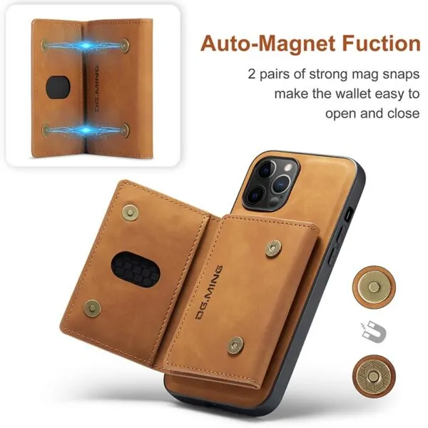 2 in 1  Abdeckung Handyschutzhülle Case mit Kartenhalter Für iPhone – Bild 3