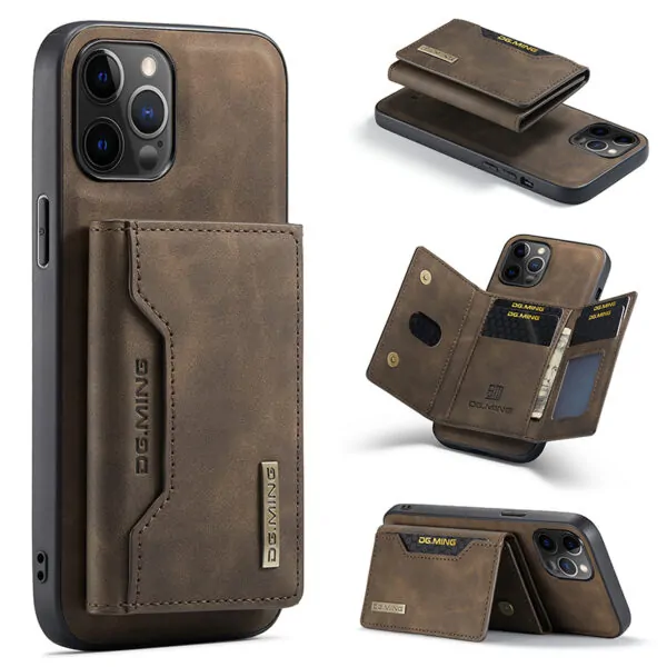 2 in 1  Abdeckung Handyschutzhülle Case mit Kartenhalter Für iPhone – Bild 11