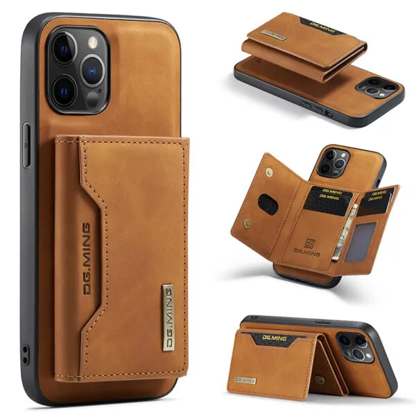 2 in 1  Abdeckung Handyschutzhülle Case mit Kartenhalter Für iPhone – Bild 10