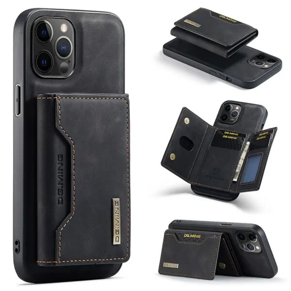 2 in 1  Abdeckung Handyschutzhülle Case mit Kartenhalter Für iPhone – Bild 12