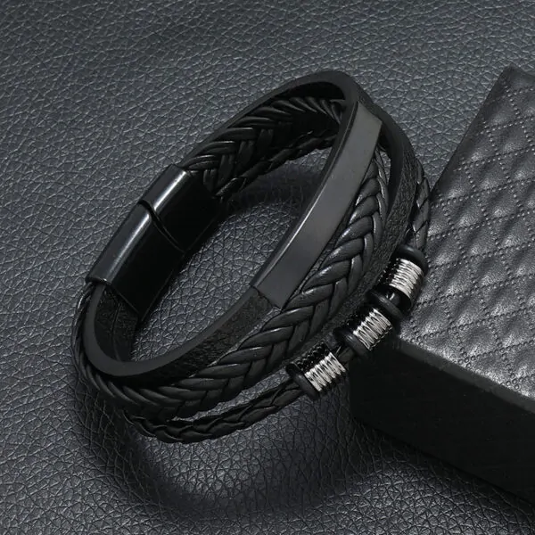 Lederarmband aus Hochwertigem Material, 2 Farbe – Bild 9