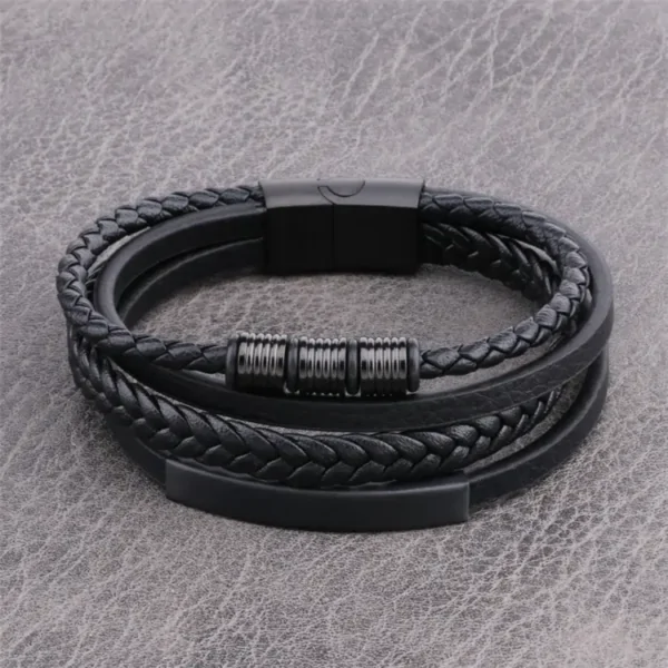 Lederarmband aus Hochwertigem Material, 2 Farbe – Bild 5