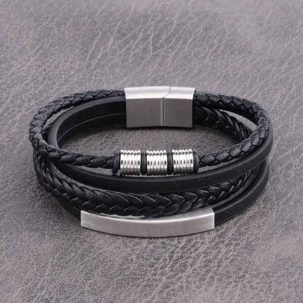 Lederarmband aus Hochwertigem Material, 2 Farbe – Bild 10