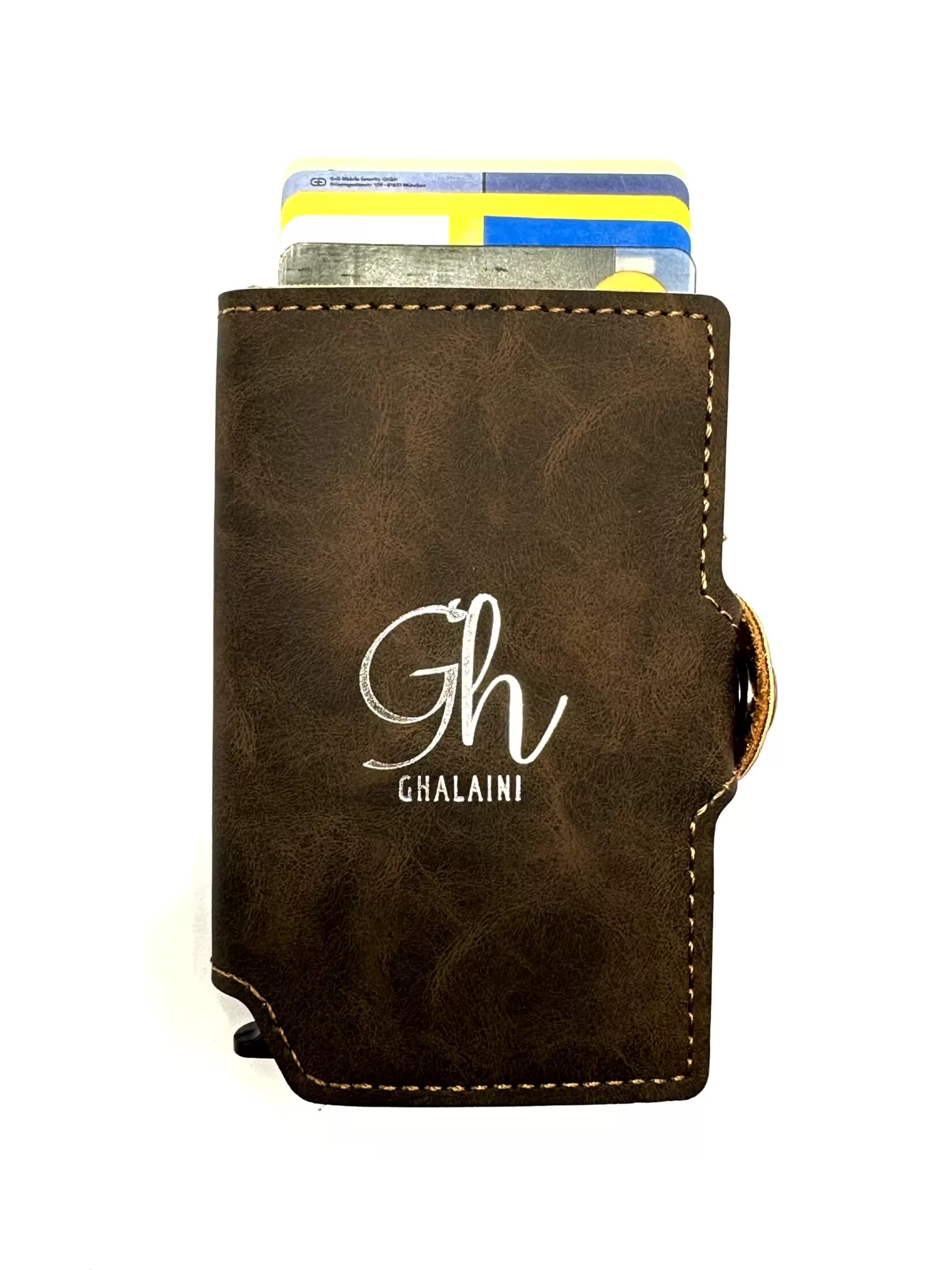 Kartenhalter mit einem Druckknopf in Verschiedenen Farben – Bild 4