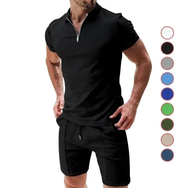 T-Shirt mit Reißverschluss