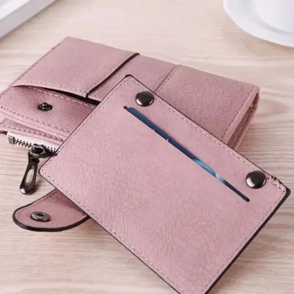 Damen Geldbörse Portemonnaie Portmonee Geldbeutel Brieftasche Wallet – Bild 5