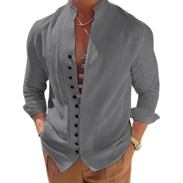 Herren Leinenhemd
