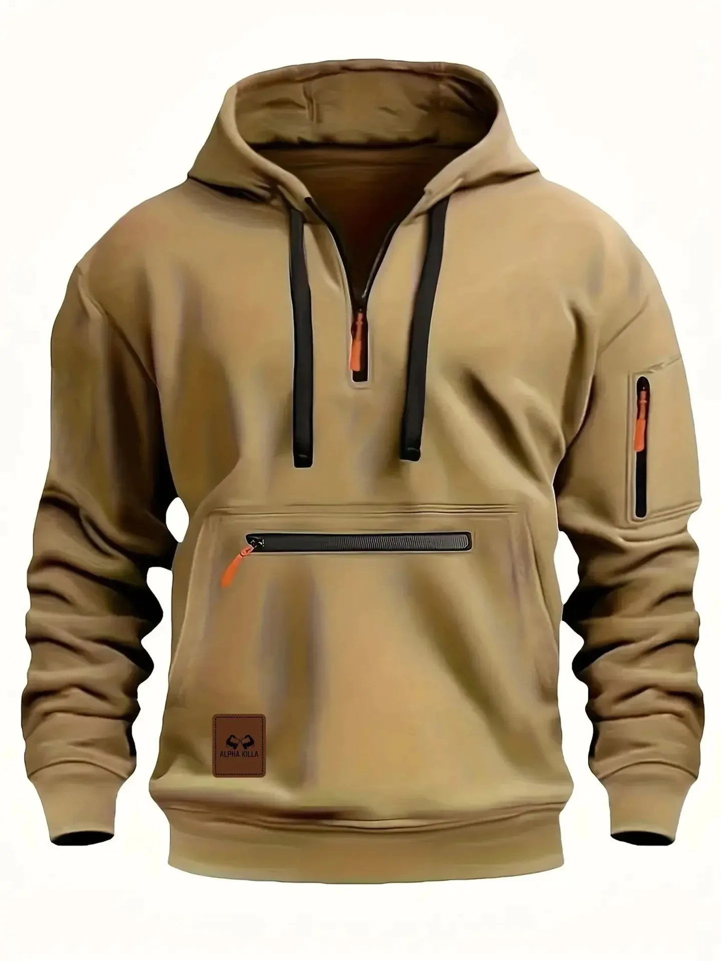 Herren Hoodie mit Reißverschluss