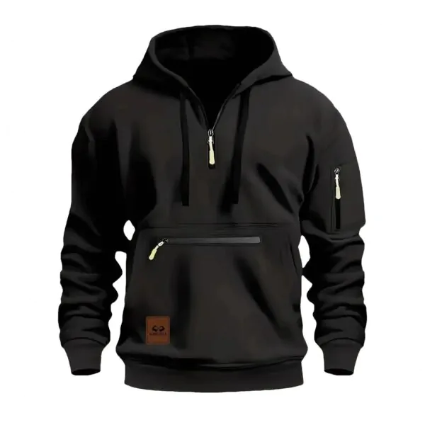 Herren Hoodie mit Reißverschluss