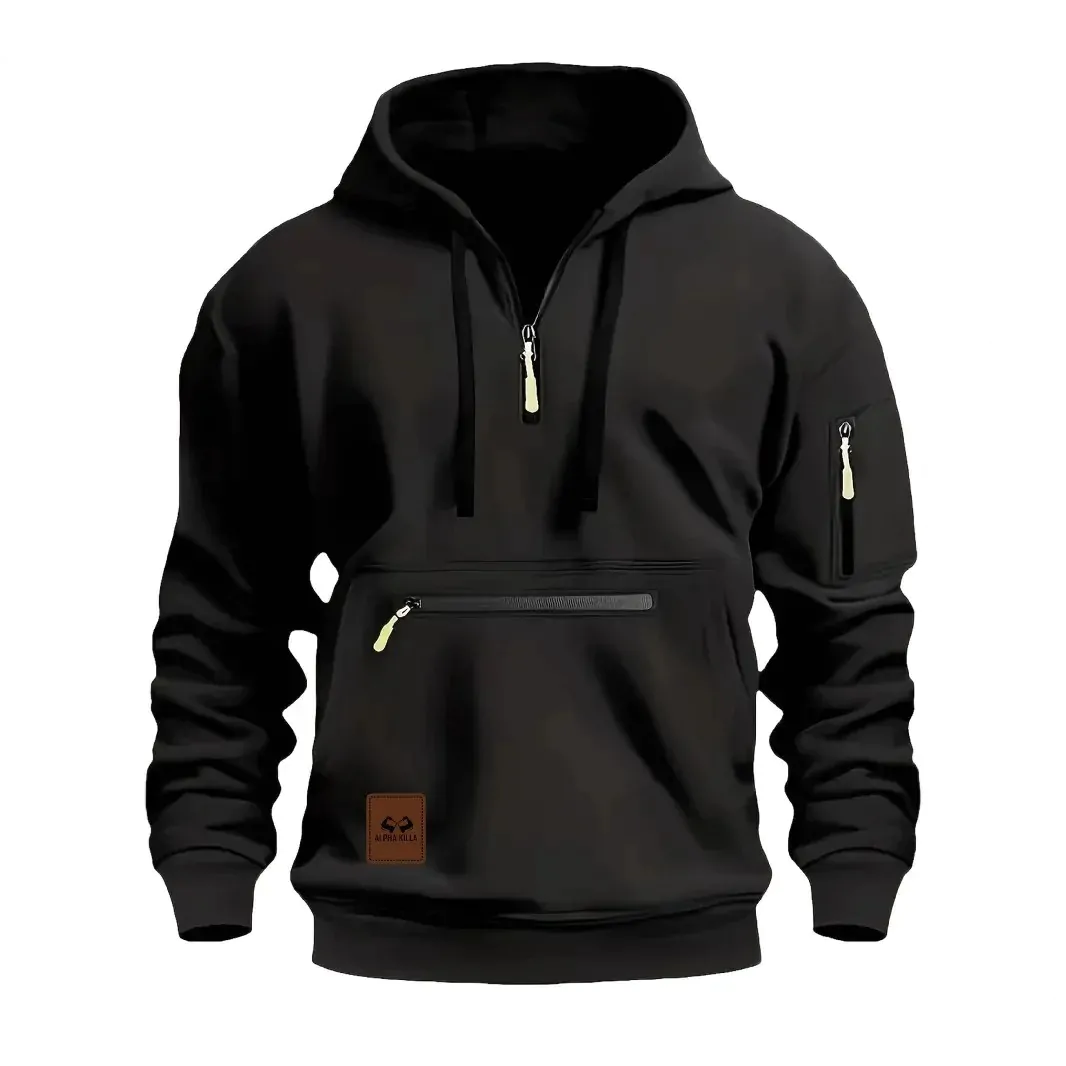 Herren Hoodie mit Reißverschluss