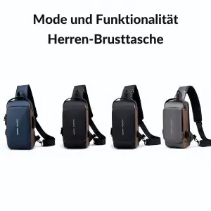 Herren Brusttasche Multifunktion